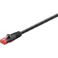 Goobay 55433 CAT6 Outdoor-Patchkabel U/UTP 15 m Netzwerkkabel schwarz