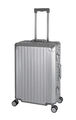 Tokyo Aluminium Reise Koffer Trolley M - 4 Rollen Alu Hartschale 66x42x26cm 66L