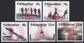 Gibraltar:  2020, VE DAY Victory WWII  WARSHIPS  Set of 5 Stamps - MNH