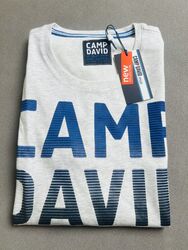 💥Camp David  Herren T-Shirt GR. XL 💥Grau Neu mit Etikett