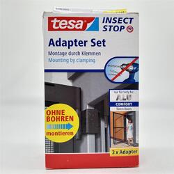 tesa Insect Stop Fliegengitter Adapter-Set für ALU COMFORT Türen - zur Montage v