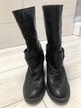 Stiefeletten  💖 Gr 38 schwarz weiches Leder