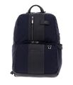 PIQUADRO Brief Computer Backpack Rucksack Laptoprucksack Tasche Blu Blau Neu