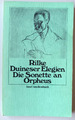 Rainer Maria Rilke, Duineser Elegien. Die Sonette an Orpheus. 1974