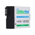 Akku-King Akku 1260mAh ersetzt LP-E8 LPE8 für Canon EOS 700D 550D 600D 650D