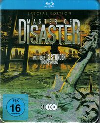 Master Of Disaster Box (3 Blu-rays, 9 Filme) NEU&OVP - Metalbox