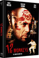 "12 MONKEYS" - Terry Gilliam Fantasy - Brad Pitt - BLU RAY DVD MEDIABOOK Cover A