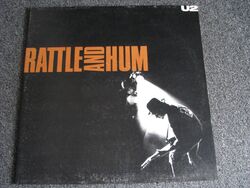 U2-Rattle and Hum LP-2 LPs-1988 UK-Island Records-U 27