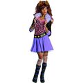 KINDER MONSTER HIGH CLAWDEEN WOLF KOSTÜM  # Halloween Karneval Tier Rock Jacke