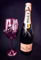 Moet Chandon Imperial Rose Champagner Flasche 0,75l 12% Vol +1 Rosé Echt Glas