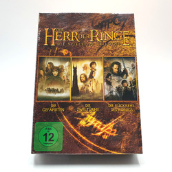 Der Herr der Ringe - Die Spielfilm Trilogie DVD Box Teil 1 + 2 + 3 | NEU & OVP