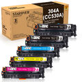 Multi-Pack TONER für HP CC530A CC531A CC532A CC533A 304A CP2025 CP2025dn CM2320n