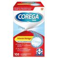 COREGA TABS Intensiv Reiniger Rundumschutz 4 in 1 Reinigungssystem 108 Tabs NEU