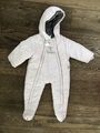 Schneeanzug/Winteroverall Gr. 74/80 (9/12 Mo) Rosa Inkl. Handschuhe & Booties