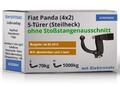 ANHÄNGERKUPPLUNG abnehmbar für Fiat Panda (4x2) ab 12 +7polig E-Satz ABE