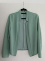 Größe 42 Damen Blazer mit eingekerbtem Kragen Freizeit Party Büro Business mint