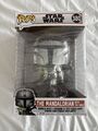 Funko Pop Star Wars The Mandalorian With The Child 10" Chrome Bobble-Head #380⭐️