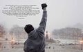 TIME4BILD ROCKY BALBOA BOXER POSTER Print Canvas Kunstdruck ZITAT DEUTSCH