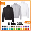 Fruit of the Loom FOL Classic Sweat Jacket Zip Reißverschluss Jacke 62-230-0