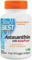 AstaPure natürliches Astaxanthin 6 mg 90 pflanzliche Kapseln | aus Mikroalgen nicht Krillöl