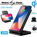 Qi Wireless Charger Induktive Ladestation Induktion Ladegerät Kabellos Für Handy