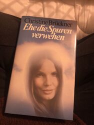 Ehe die Spuren verwehen von Christine Brückner (1978, gebundene Ausgabe)