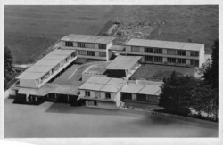 001944) AK Motel Münsingen ungebraucht