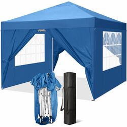 3x3/3x4,5/3x6m Pavillon Faltpavillon Gartenzelt Partyzelt Pavilon Wasserdicht DE