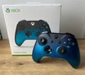 Original Microsoft Xbox One Wireless Controller Ocean Shadow Gamepad in OVP