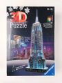 Ravensburger 3D Puzzle Empire State Building Night Edition - New & Sealed