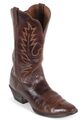 Westernstiefel Cowboystiefel Line Dance Catalan Style Leder Vintage Ariat 38