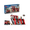 LEGO CITY 60414 GAISRINĖ SU GAISRINIU AUTOMOBILIU