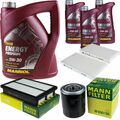 MANNOL 8 L Energy Premium 5W-30+MANN-FILTER für Hyundai H-1 Travel TQ 2.5 CRDi