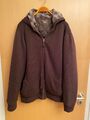 Thermo Herren Outdoor Strickjacke "NORTH ROUTE TCM" gefüttert braun Gr.XL