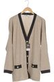 Peter Hahn Strickjacke Damen Cardigan Jacke Gr. EU 46 Merino Beige #b92bda5