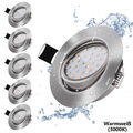 6x LED Einbau Strahler  5W Einbauleuchten Decken Leuchte Set Einbau Spot 230V