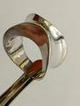 Ring Silber 925 modern handmade Designerring Hingucker Gr. 51 / 16,2 mm