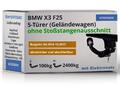 ANHÄNGERKUPPLUNG für BMW X3 F25 14-17 abnehmbar HOOK +7pol E-Satz ECS