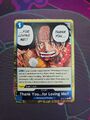 One Piece TCG THANKS YOU…FOR LOVE ME!! OP08-053 R TWO LEGENDS 2024 ENGLISCH 