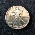 USA 1947 Walking Liberty Half Dollar 50 Cent  Silber 