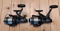 2 × Shimano US Baitrunner 4500 B (Spulen mit Spulenstickern - original!) Rollen