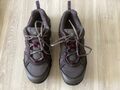 Salomon Damen Wanderschuhe Gr 40 2/3  Farbe/Grau/Weinrot  TOP 👍