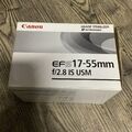 Canon EF-S Objektiv 17–55 mm f/2,8 IS USM – verpackt (Beschreibung lesen)