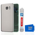 Akkudeckel mit Linse für Samsung Galaxy S7 G930 (SILBER) Backcover