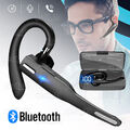 Bluetooth 5.1 Headset Kopfhörer Kabellos Stereo Ohrhörer für Handy mit Mikrofon