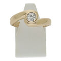 Solitär Diamant Brillant Ring 0,15 ct si Gr 58 585/ 14 Karat Gold R02.7938