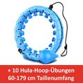 Smart Hula Hoop Reifen Hulla Hup Bauch Trainer Hoola Hoop Erwachsene 30 Teile