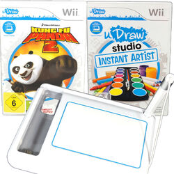 Nintendo Wii: uDraw Instant Artist + Kung Fu Panda 2 mit Tablet 