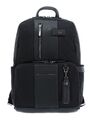 PIQUADRO Brief Computer Backpack Rucksack Laptoptasche Tasche Nero Schwarz Neu