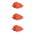  3 Count Schaber Grillbürste 2 in 1 Reinigungsbürste Cleaning Brush